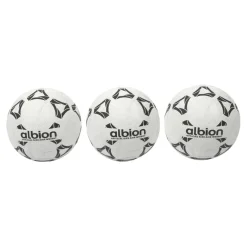 Heavy Duty Nylon Wound Playground Footballs 3pk