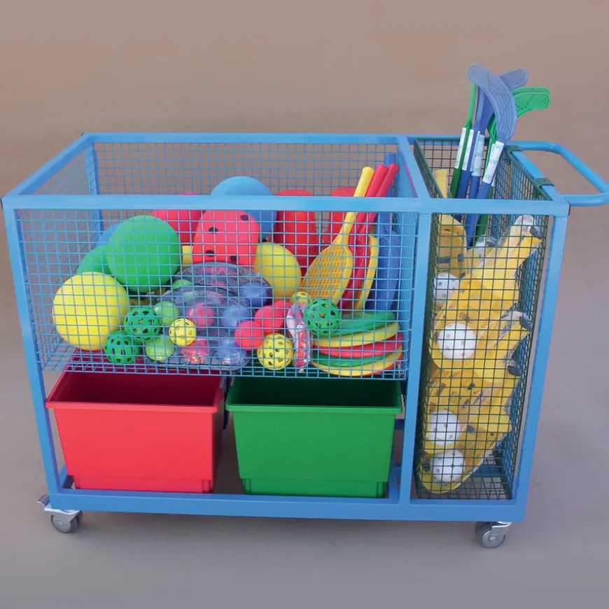 Heavy Duty Sports Storage Trolley