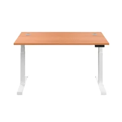 Height Adjustable Desk Beech