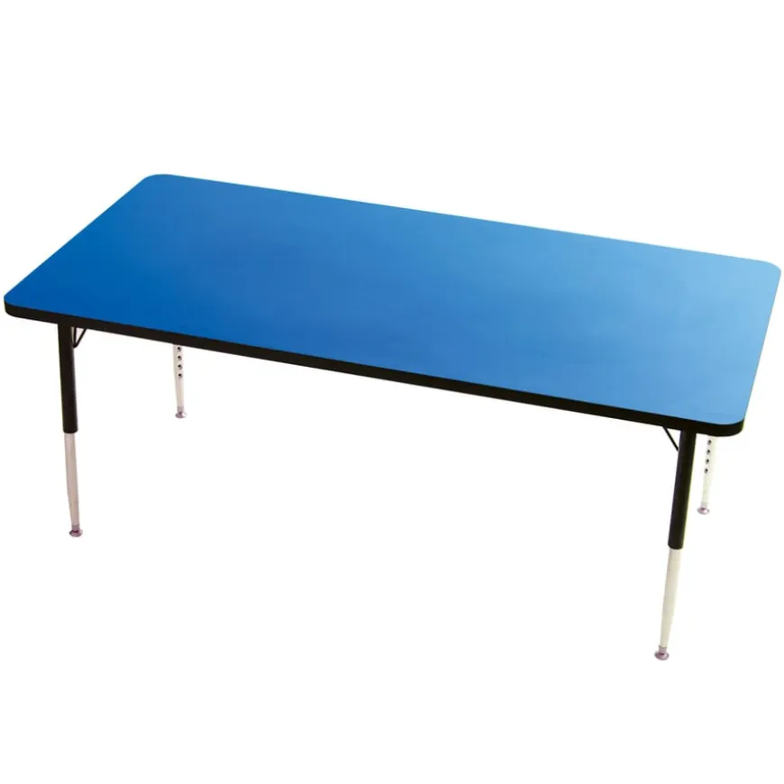 Height Adjustable Rectangle Table