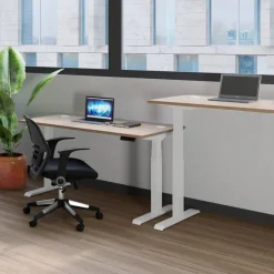 Height Adjustable Table Oak