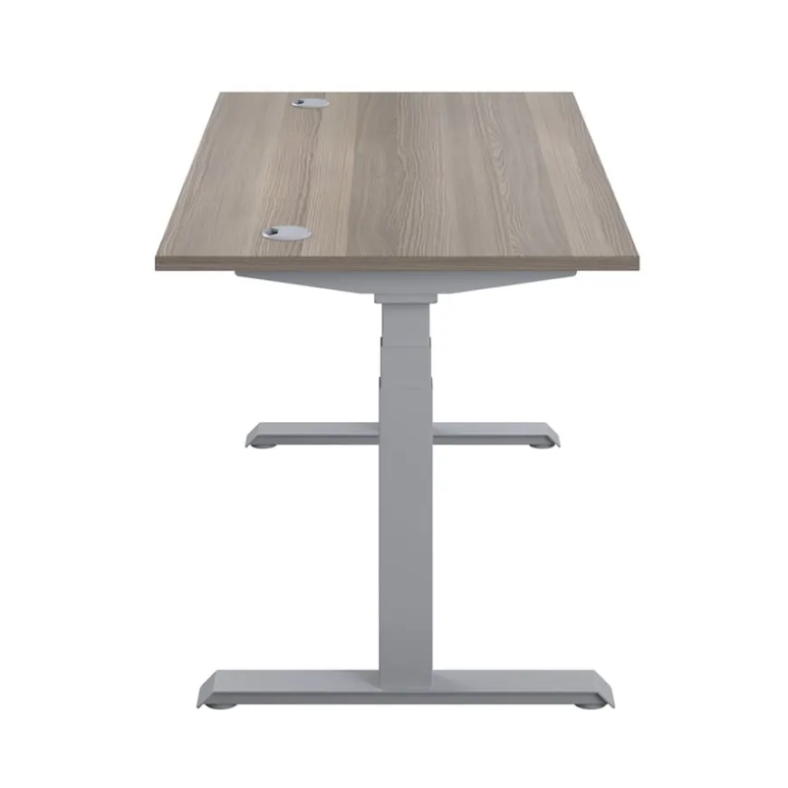 Height Adjustable Table Oak