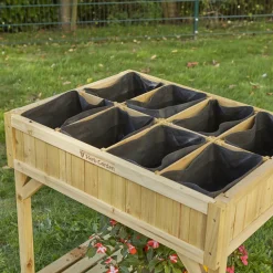 Herb Garden Natural Wood H80 x W78 x D58cm