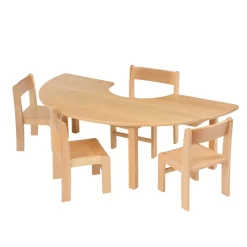Horseshoe Beech Table H530 x W1520 x D760mm