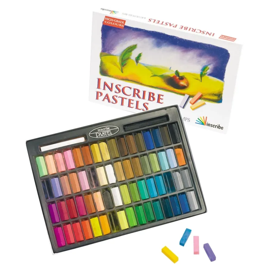 INSCRIBE Soft Assorted Art Pastels
