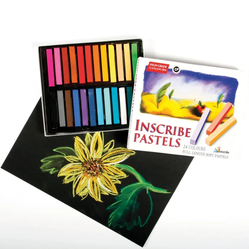 INSCRIBE Soft Assorted Art Pastels