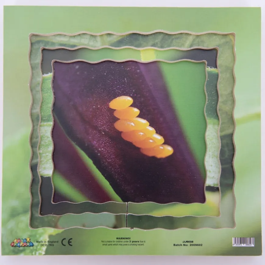Insect Layered Life Cycle Jigsaw Puzzles 4pk
