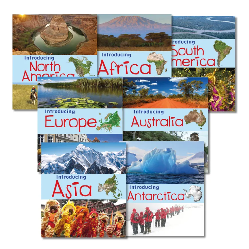 Introducing Continents Books KS1 7pk