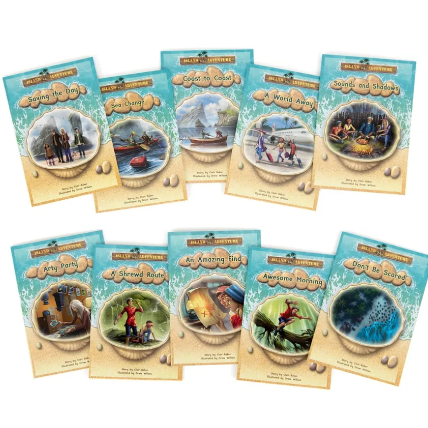 Island Adventures Decodable Phonic Catch-Up Readers 10pk