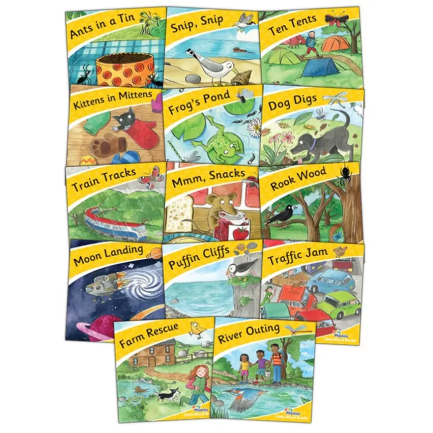 Jolly Phonics Little Word Books 14pk