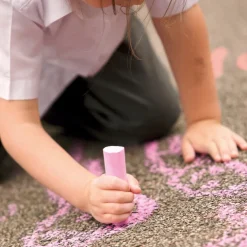 Jumbo Playground Chalk Sticks Assorted Colour Packs