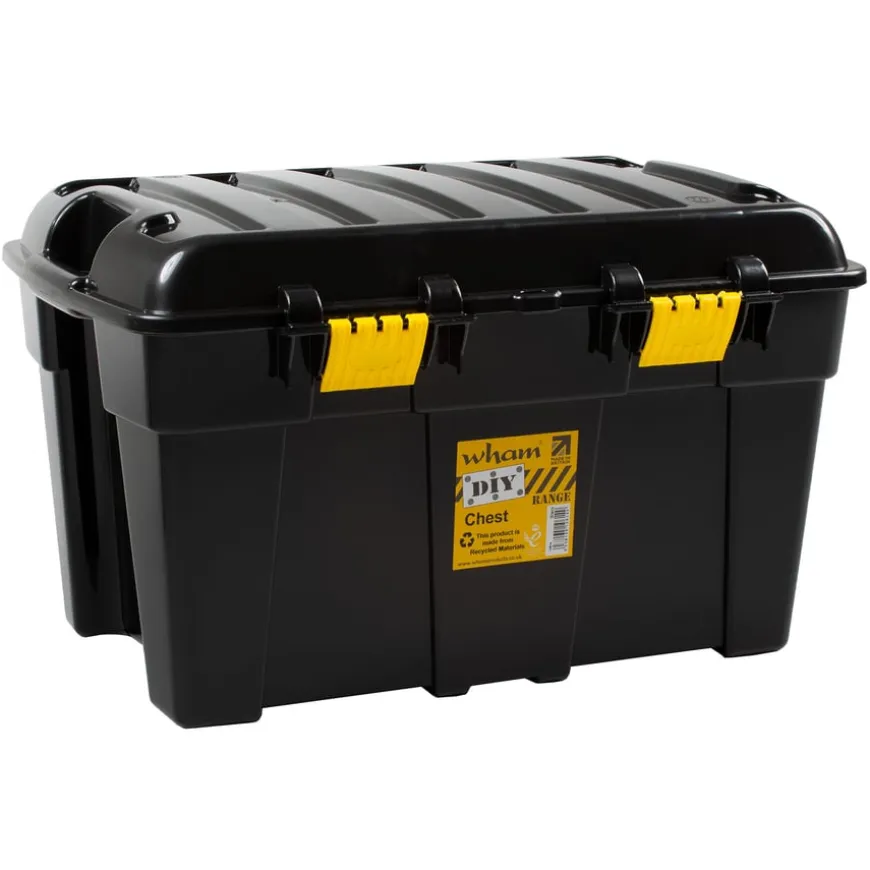 Junior Storage Chest 48L Black