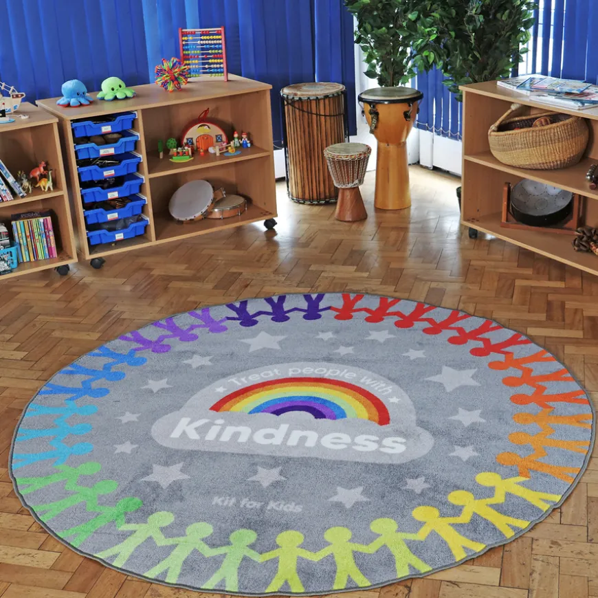 Kindness Learning Circular Carpet 2m