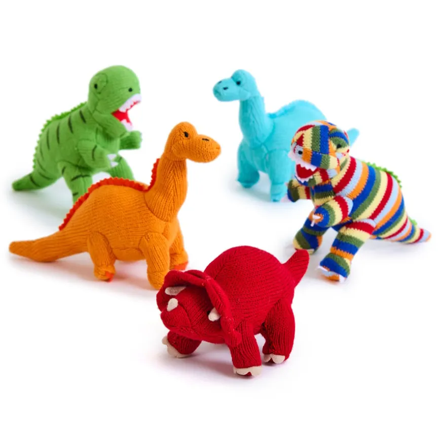 Knitted Dinosaur Set 5pcs