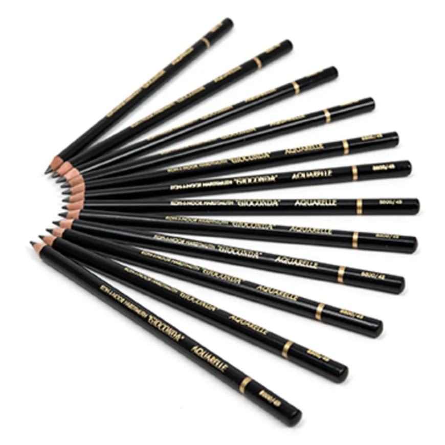 Koh-I-Noor Aquarell Charcoal Pencils 4B 12pk