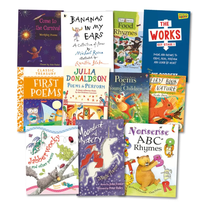 KS1 and KS2 Performance Poetry Books 11pk