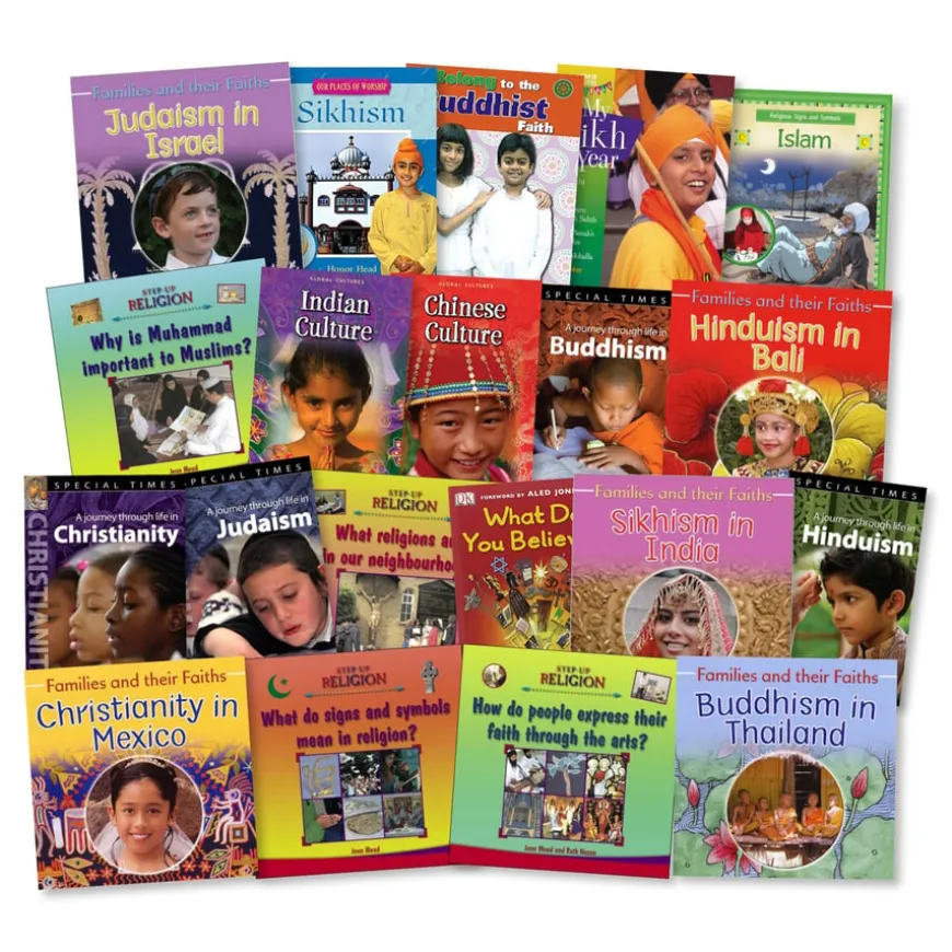 KS2 Faith and Religion Books 20pk