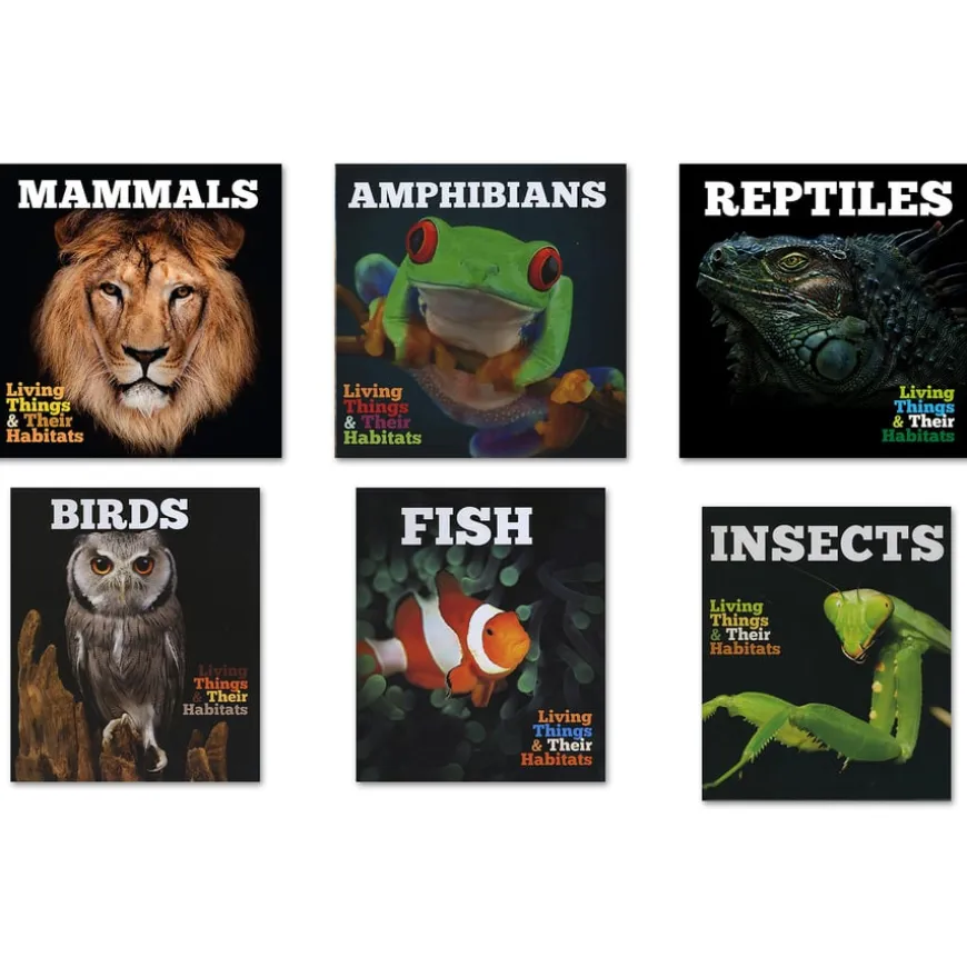 KS1 - Living Things and their Habitats Books 6pk