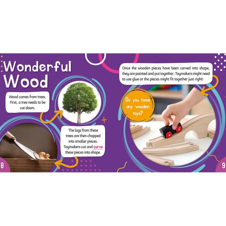 KS1 Toys Books 8pk