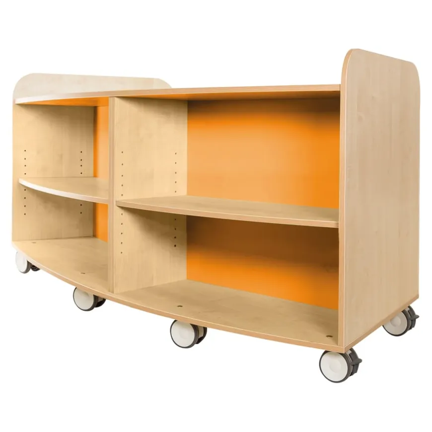 KubbyClass Curved Bookcases H750mm