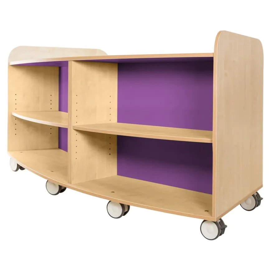 KubbyClass Curved Bookcases H750mm