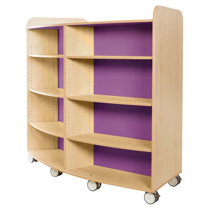 KubbyClass Curved Bookcases H1500mm