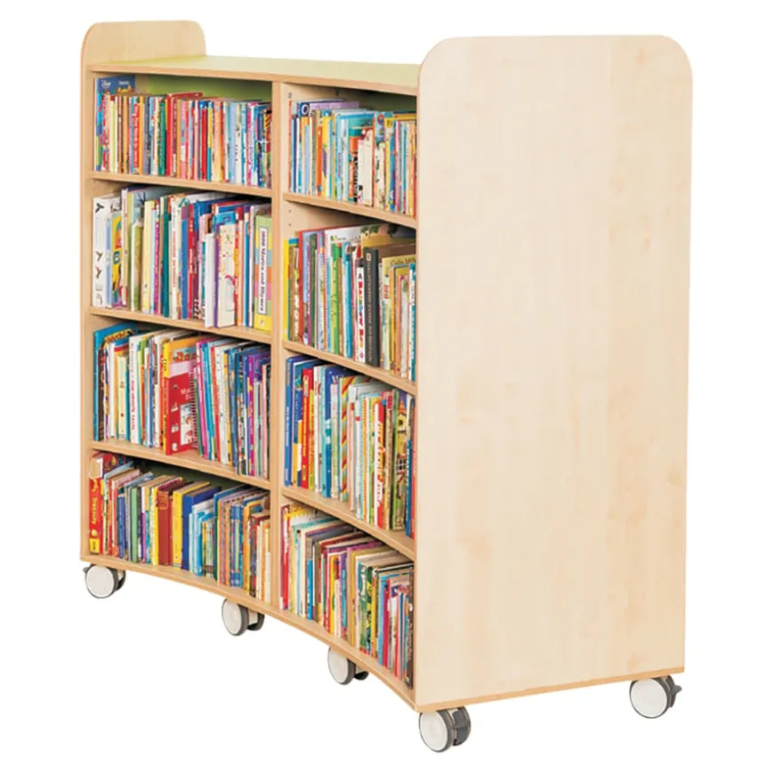 KubbyClass Curved Bookcases H1500mm