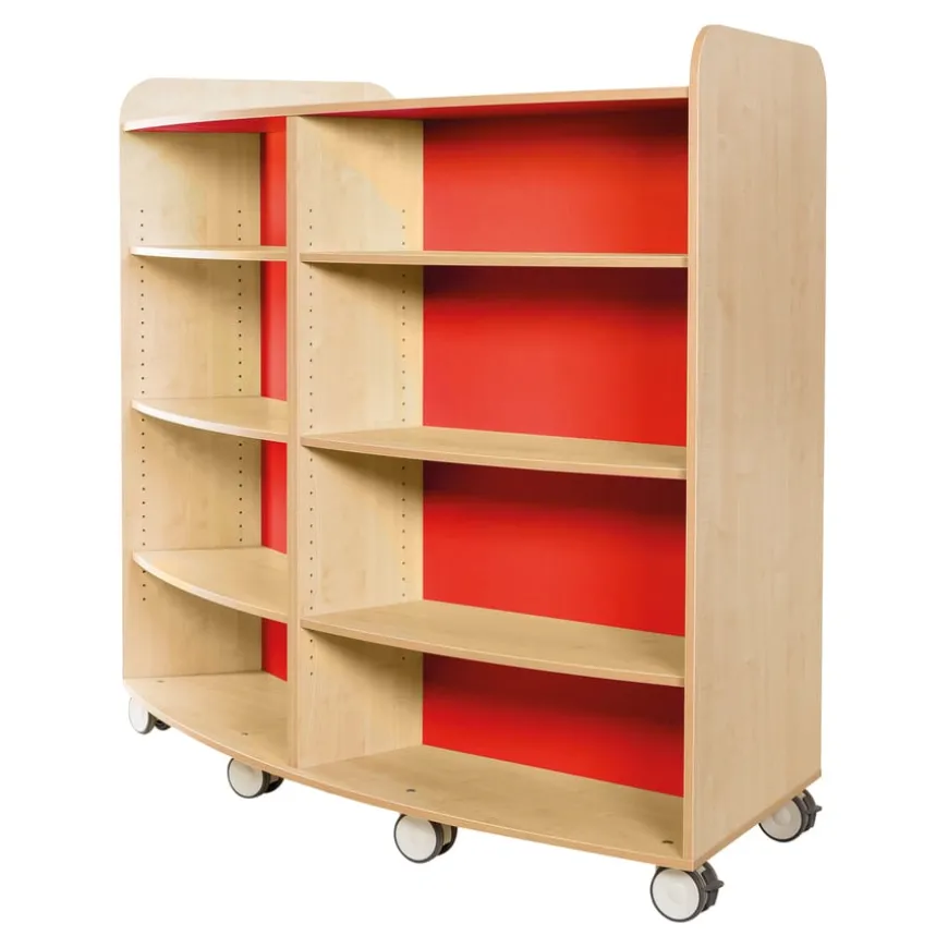 KubbyClass Curved Bookcases H1500mm