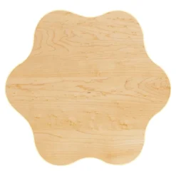 KubbyClass 6 Leaf Petal Table Maple