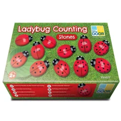 Ladybugs Counting Stones 22pk