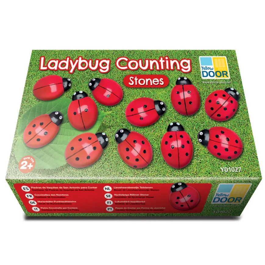 Ladybugs Counting Stones 22pk