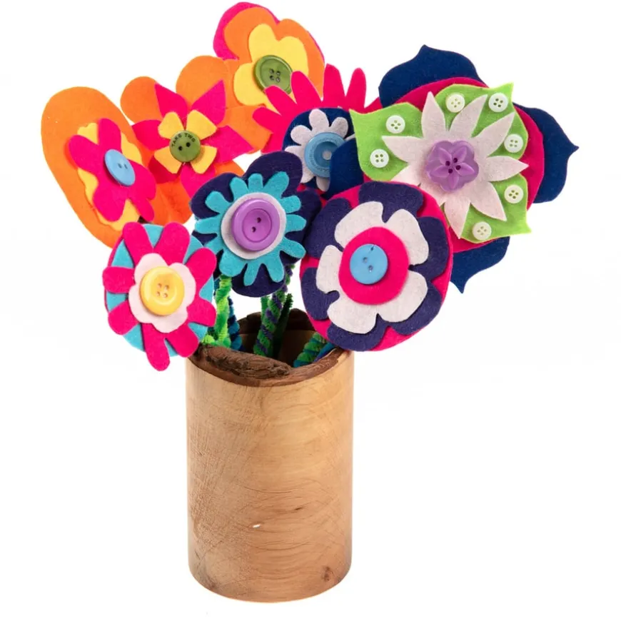 Large Brightly Coloured Craft Buttons 1lb Bag
