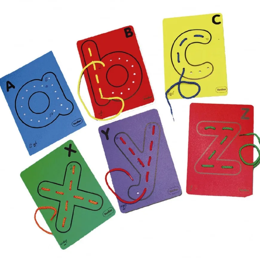 Large Lacing and Threading Alphabet Letters 26pk