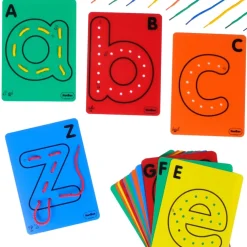 Large Lacing and Threading Alphabet Letters 26pk