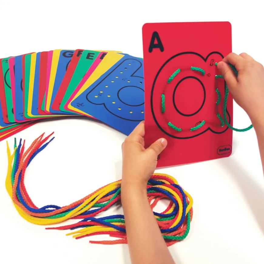 Large Lacing and Threading Alphabet Letters 26pk