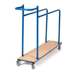 Large 12 Mat Vertical Gym Mat Trolley