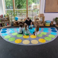 Large Semi-Circle Carpet