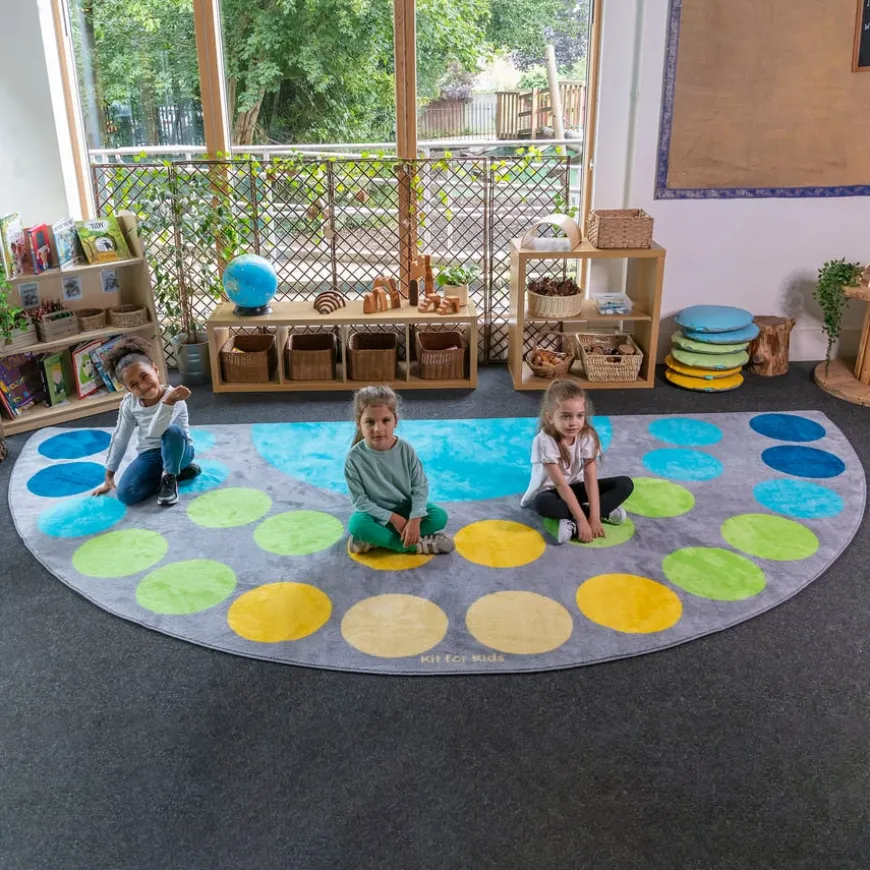 Large Semi-Circle Carpet