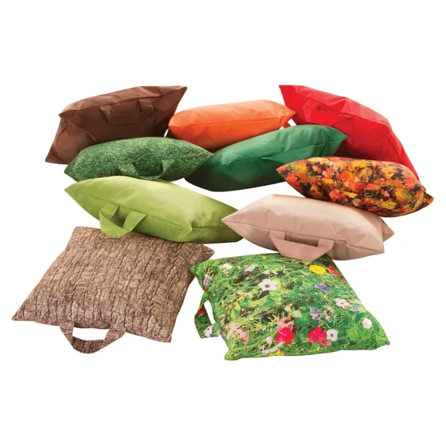 Learn about Nature Tactile Carry Cushions 10pk