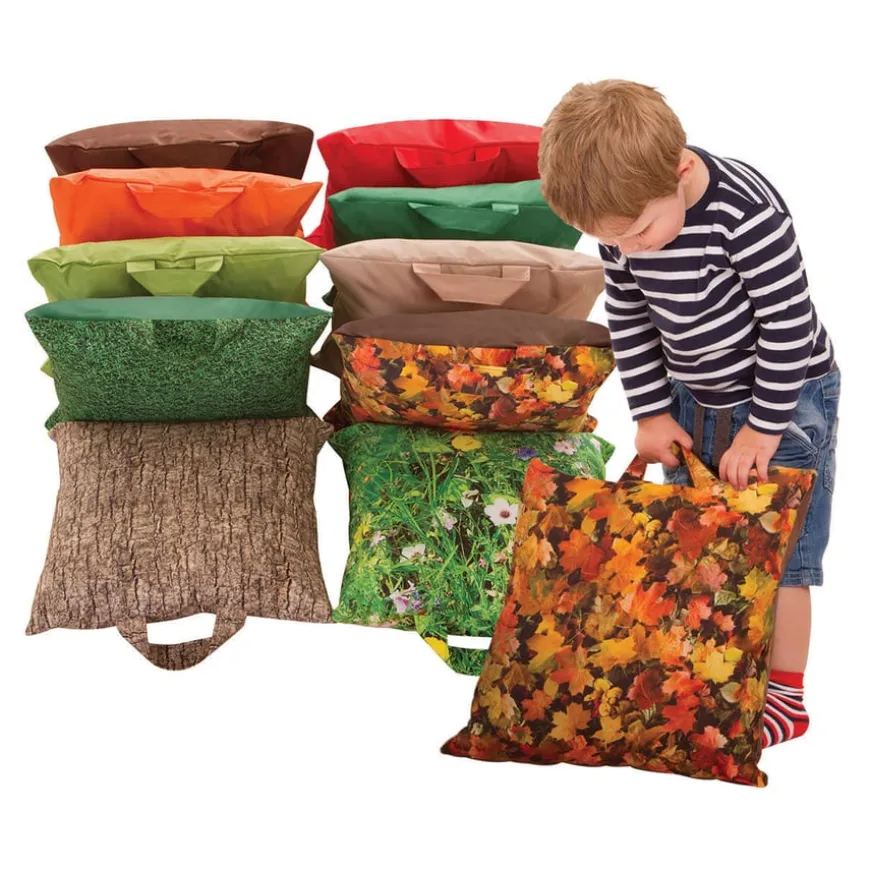 Learn about Nature Tactile Carry Cushions 10pk