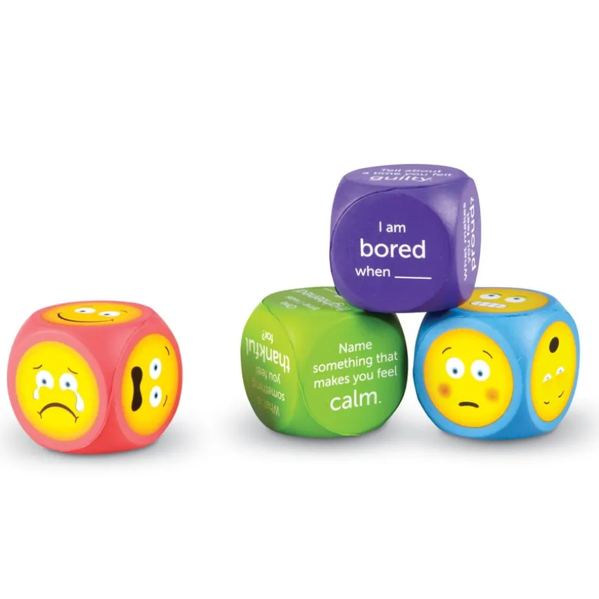 Learning Resources Emoji Wellbeing Cubes