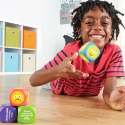 Learning Resources Emoji Wellbeing Cubes