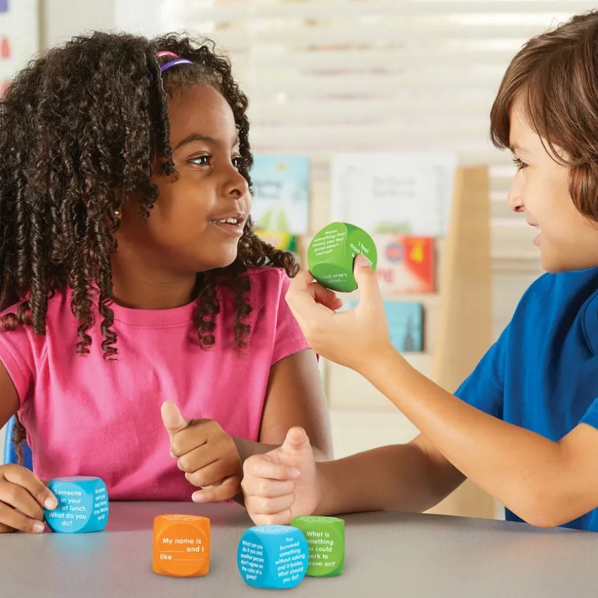 Learning Resources Let's Talk Wellbeing Cubes