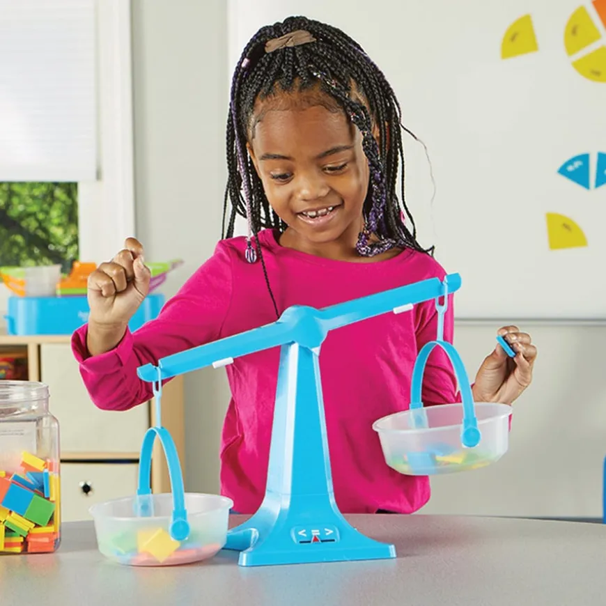 Learning Resources Nestable Pan Balance Set of 4