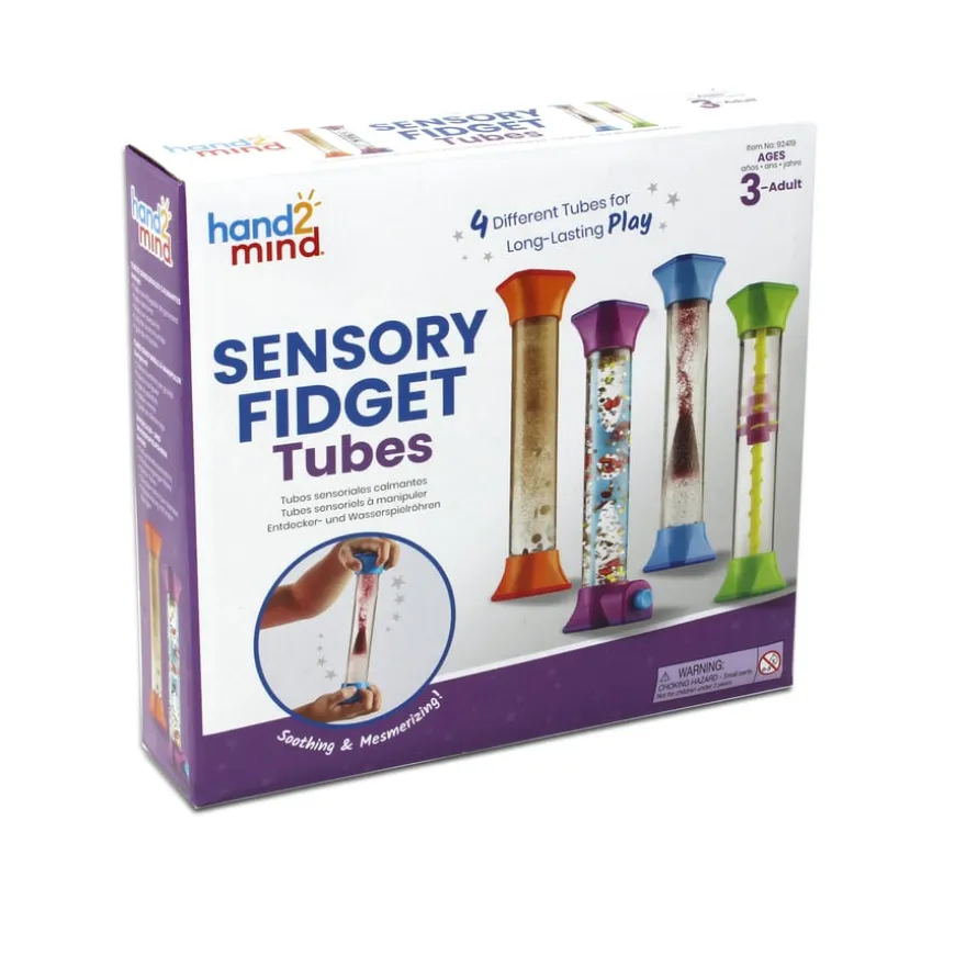 Learning Resources Sensory Fidget Tubes 4pk