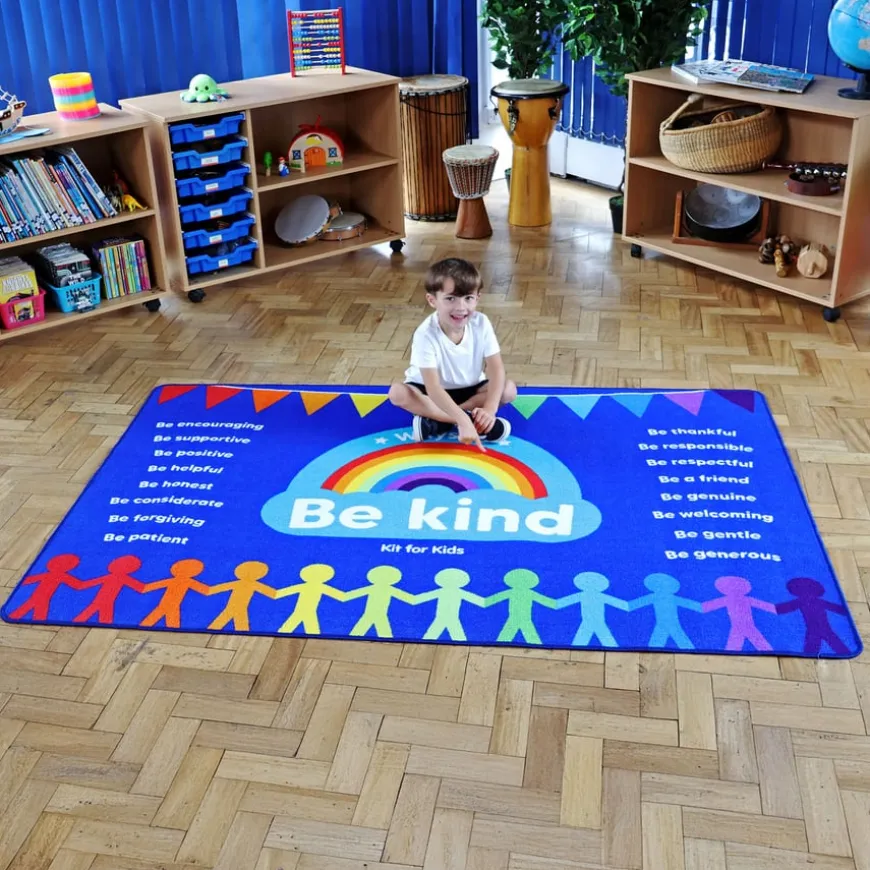 Learning to Be Kind Carpet 2m x 1.33m