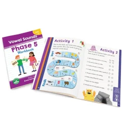 Letters and Sounds Workbooks Phase 1-6