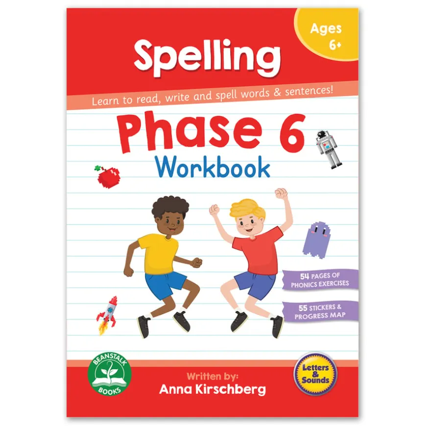 Letters and Sounds Workbooks Phase 1-6