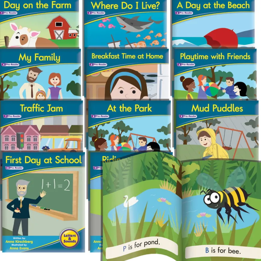 Letters & Sounds Book Collection Phase 1 12pk