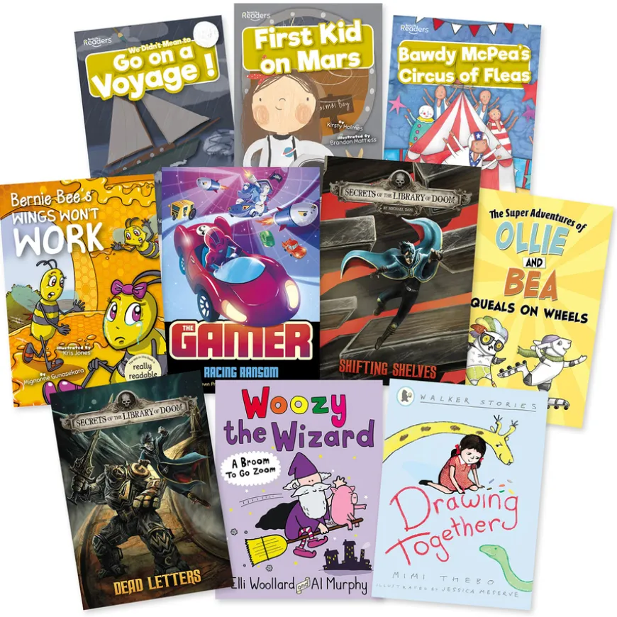 Level 9 Gold Book Band Booster Books 10pk